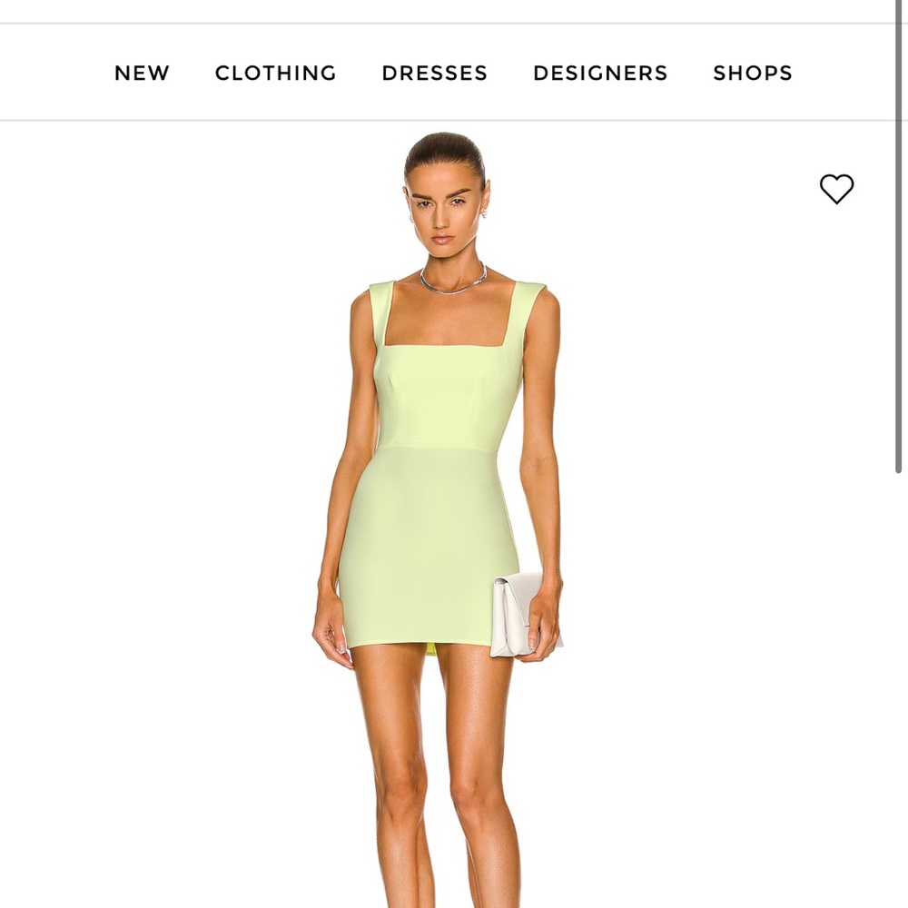 ALEX PERRY
Preston Mini Dress in Lemon